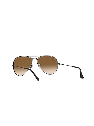 RAY BAN | Lunettes de soleil AVIATOR | schwarz